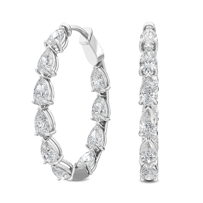 18K White Gold