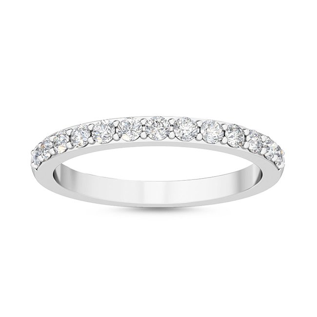 18K White Gold