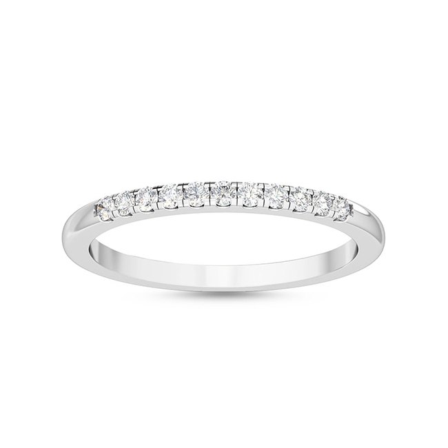 18K White Gold