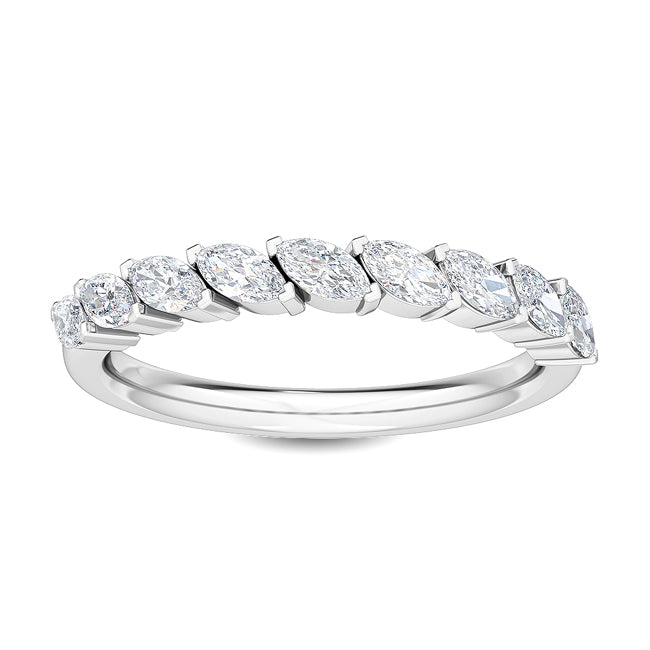 18K White Gold