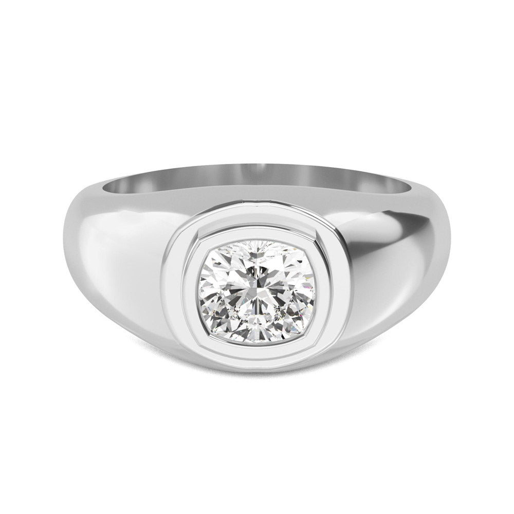 18K White Gold