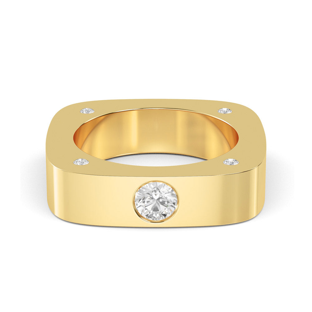 18K Yellow Gold