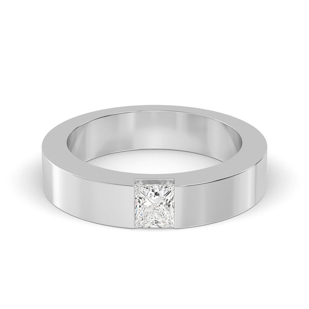 18K White Gold