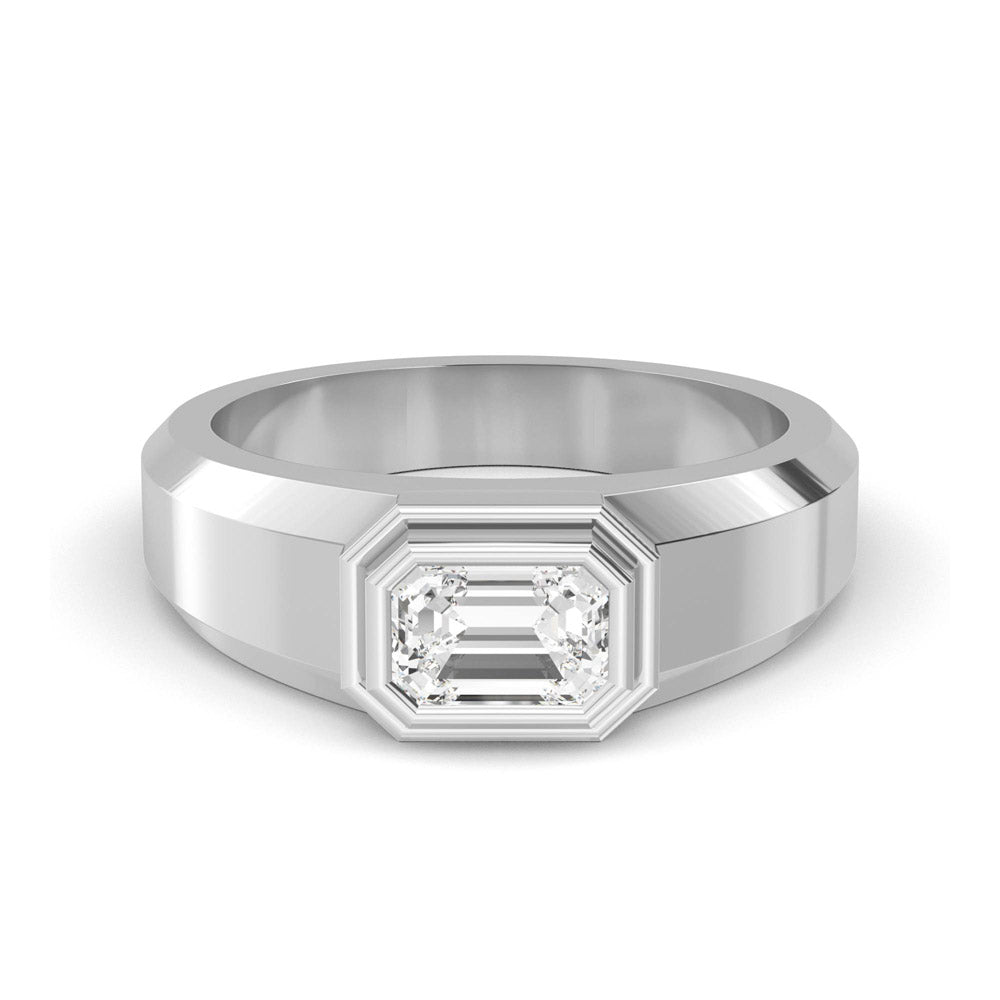 18K White Gold